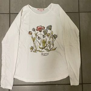 Bonpoint off white long sleeve T-shirt size 10